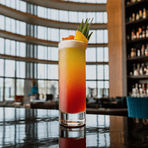 Tropical Sunset Elixir